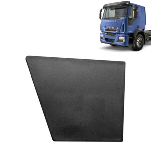 Tampa Acabamento Diagonal Para-Choque Dianteiro para Caminhão Iveco Tector / Cursor 2009 á 2019 Lado Direito