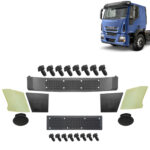 Kit Tampas Acabamento Para-Choque Dianteiro para Caminhão Iveco Tector / Cursor 2009 á 2019