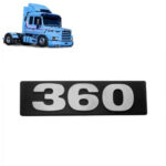 Emblema De Potência Frontal Para Scania 113 360