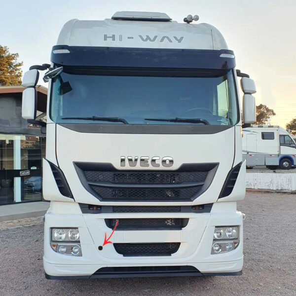 Tampa Redonda Acabamento Para-Choque para Caminhão Iveco Hi-wai 2014 á 2020
