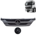 Grade Frontal para Caminhão Mercedes-Benz Axor após 2012 com Emblema