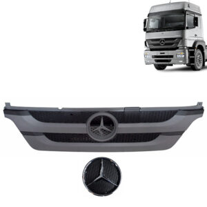 Grade Frontal para Caminhão Mercedes-Benz Axor após 2012 com Emblema