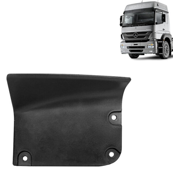 Tampa Acabamento Superior Para-Choque Dianteiro para Caminhão Mercedes-Benz Axor Lado Esquerdo Tampa Acabamento Superior Para-Choque Dianteiro para Caminhão Mercedes-Benz Axor Lado Esquerdo