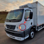 Aplique Defletor Coluna Lado Esquerdo para Caminhão Mercedes-Benz Accelo