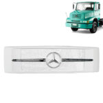 Grade Frontal para Caminhão Mercedes-Benz 1620 Branco Com Cromados