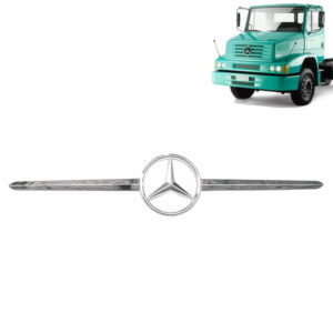 Friso Cromado Grade Frontal para Caminhão Mercedes-Benz 1620