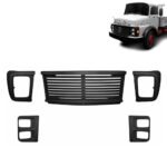 Kit Grade + Bojo Farol  Caminhão Mb 1113 / 1513 / 1313 / 1519 Cara Preta