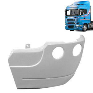 Ponteira Lado Esquerdo Capa Para-Choque Largo para Caminhão Scania P / G / R - S5 / S6 2010 á 2019