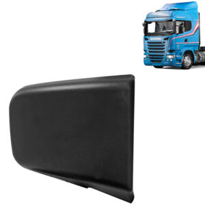 Tampa Acabamento Dobradiça Porta para Caminhão Scania P / G / R - S5 / S6 2008 á 2019 Lado Esquerdo