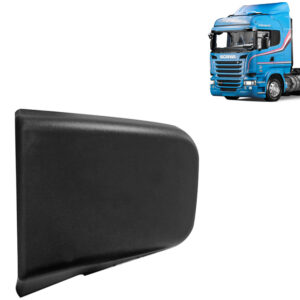 Tampa Acabamento Dobradiça Porta para Caminhão Scania P / G / R - S5 / S6 2008 á 2019 Lado Direito