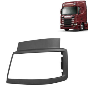 Moldura Farol para Caminhão Scania NTG Após 2019 Lado Esquerdo