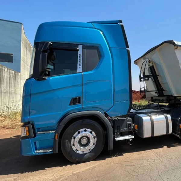 Ponteira Escapamento para Caminhão Scania NTG Após 2019 Lado Esquerdo