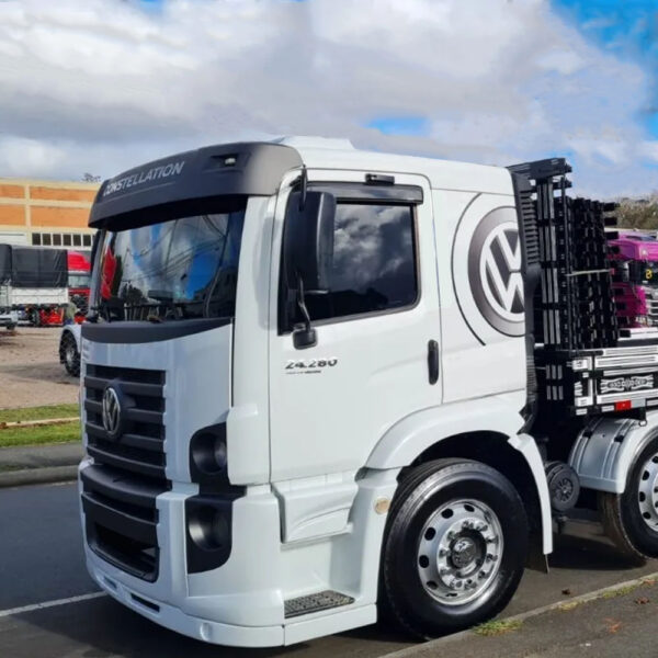 Par Tampa Estribo para Caminhão Vw Constellation Injetado