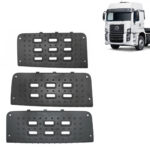 Kit Pisantes Estribo para Caminhão Vw Constellation 3 Estribos Lado Esquerdo