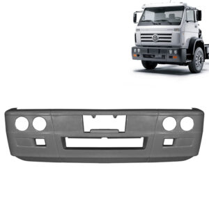 Para-Choque Dianteiro para Caminhão Vw Titan / Worker Cinza com Aba