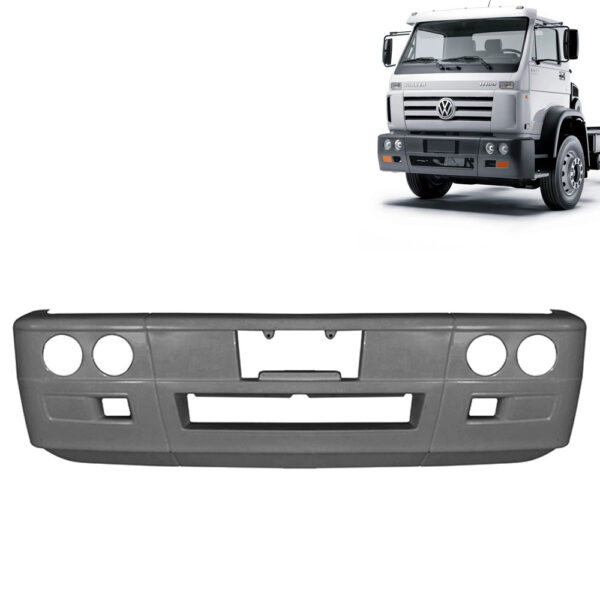 Para-Choque Dianteiro para Caminhão Vw Titan / Worker Cinza com Aba Para-Choque Dianteiro para Caminhão Vw Titan / Worker Cinza com Aba