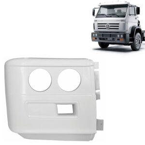 Ponteira Para-Choque Dianteiro para Caminhão Vw Titan / Worker com Aba Lado Direito