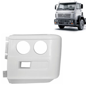Ponteira Para-Choque Dianteiro para Caminhão Vw Titan / Worker com Aba Lado Esquerdo