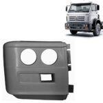 Ponteira Para-Choque Dianteiro para Caminhão Vw Titan / Worker com Aba Lado Direito Cinza