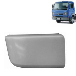 Ponteira Para-Choque para Caminhão Vw Delivery 2005 á 2012 Lado Direito Cinza