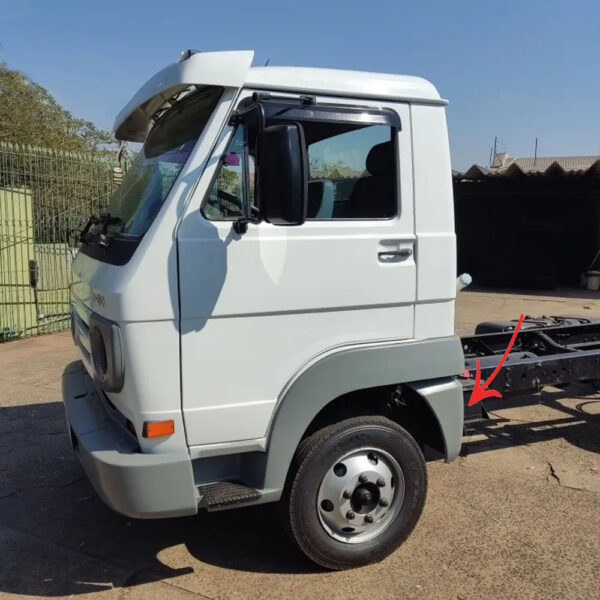 Para-Lama Traseiro Cabine para Caminhão Vw Delivery 2005 á 2017 Lado Esquerdo