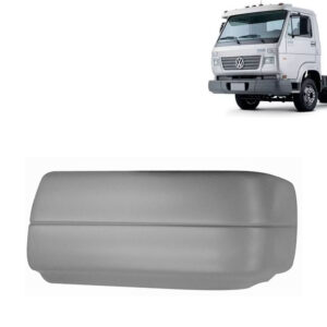 Ponteira Para-Choque Dianteiro para Caminhão Vw Worker 3/4 2000 á 2005 Lado Direito Cinza