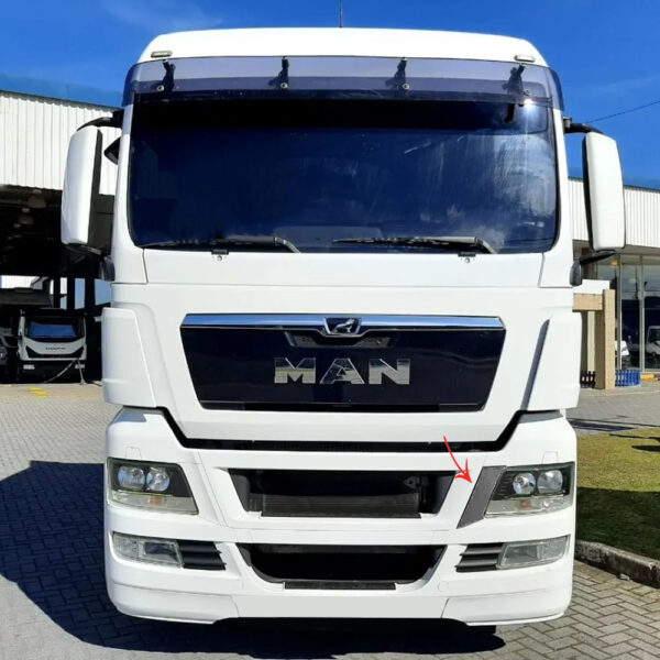 Tampa Acabamento Farol para Caminhão Man TGX Lado Esquerdo