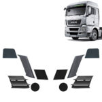 Kit Tampas Acabamento Para-Choque para Caminhão Man TGX