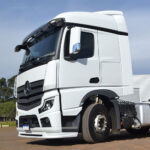 Lateral Cegonheiro com Teto para Caminhão Mercedes-Benz Actros após 2020