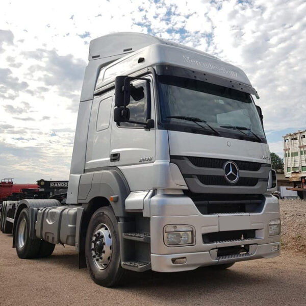 Par Letreiro Emblema Cromado para Caminhão Mb Axor 2036