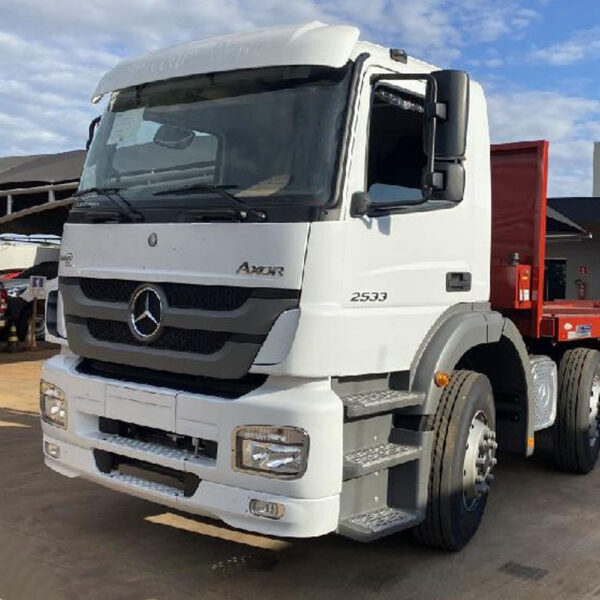 Par Letreiro Emblema Cromado para Caminhão Mb Axor 2533