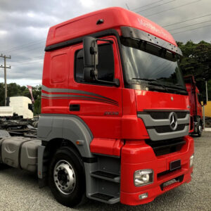 Par Letreiro Emblema Cromado para Caminhão Mb Axor 2536