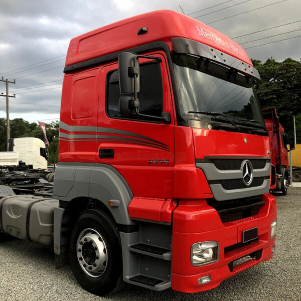 Par Letreiro Emblema Cromado para Caminhão Mb Axor 2536
