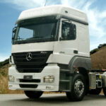 Par Letreiro Emblema Cromado para Caminhão Mb Axor 2540