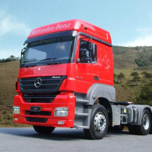 Par Letreiro Emblema Cromado para Caminhão Mb Axor 2640