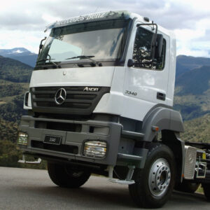 Par Letreiro Emblema Cromado para Caminhão Mb Axor 3340