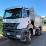Par Letreiro Emblema Cromado para Caminhão Mb Axor 4144