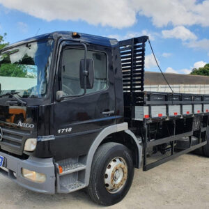 Par Letreiro Emblema Cromado para Caminhão Mb Atego 1718