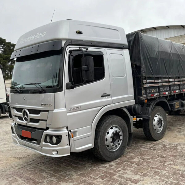 Par Letreiro Emblema Cromado para Caminhão Mb Atego 2428
