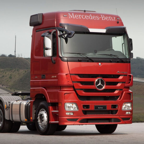 Par Letreiro Emblema Cromado para Caminhão Mb Actros 2646