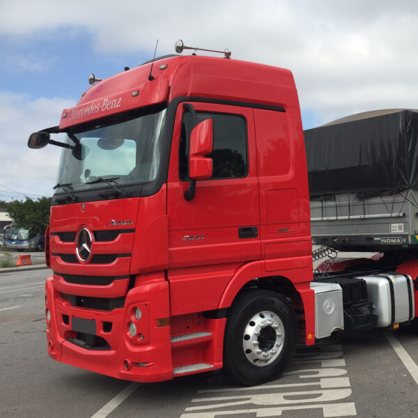 Par Letreiro Emblema Cromado para Caminhão Mb Actros 2651