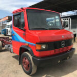 Par Letreiro Emblema Cromado para Caminhão Mb 709
