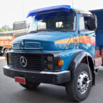 Par Letreiro Emblema Cromado para Caminhão Mb 1514