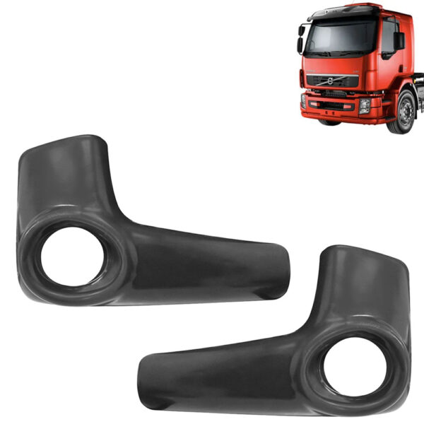 Par Acabamento Ponteira Para-Choque Para Caminhão Volvo Vm Até 2014 com Abertura para Farol Par Acabamento Ponteira Para-Choque Para Caminhão Volvo Vm Até 2014 com Abertura para Farol