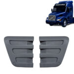 Par Tampa Acabamento Para-Choque Dianteiro Para Caminhão Volvo NH 2000 á 2003