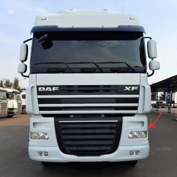 Ponteira Para-Choque Para Caminhão Daf XF 2013 á 2019 Lado Esquerdo