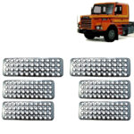 Kit Estribo Pisante Cabine Cromado para Caminhão Scania T 112 / 113 / 142 / 143