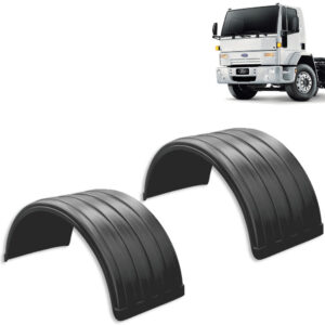 Par Para-Lama Traseiro para Cavalo Mecânico Ford Cargo até 2011