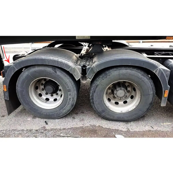 Par Meio Para-Lama Traseiro para Caminhão Ford Cargo 2012 á 2019
