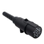 Tomada Elétrica Macho 7 Pinos para Cavalo / Carreta